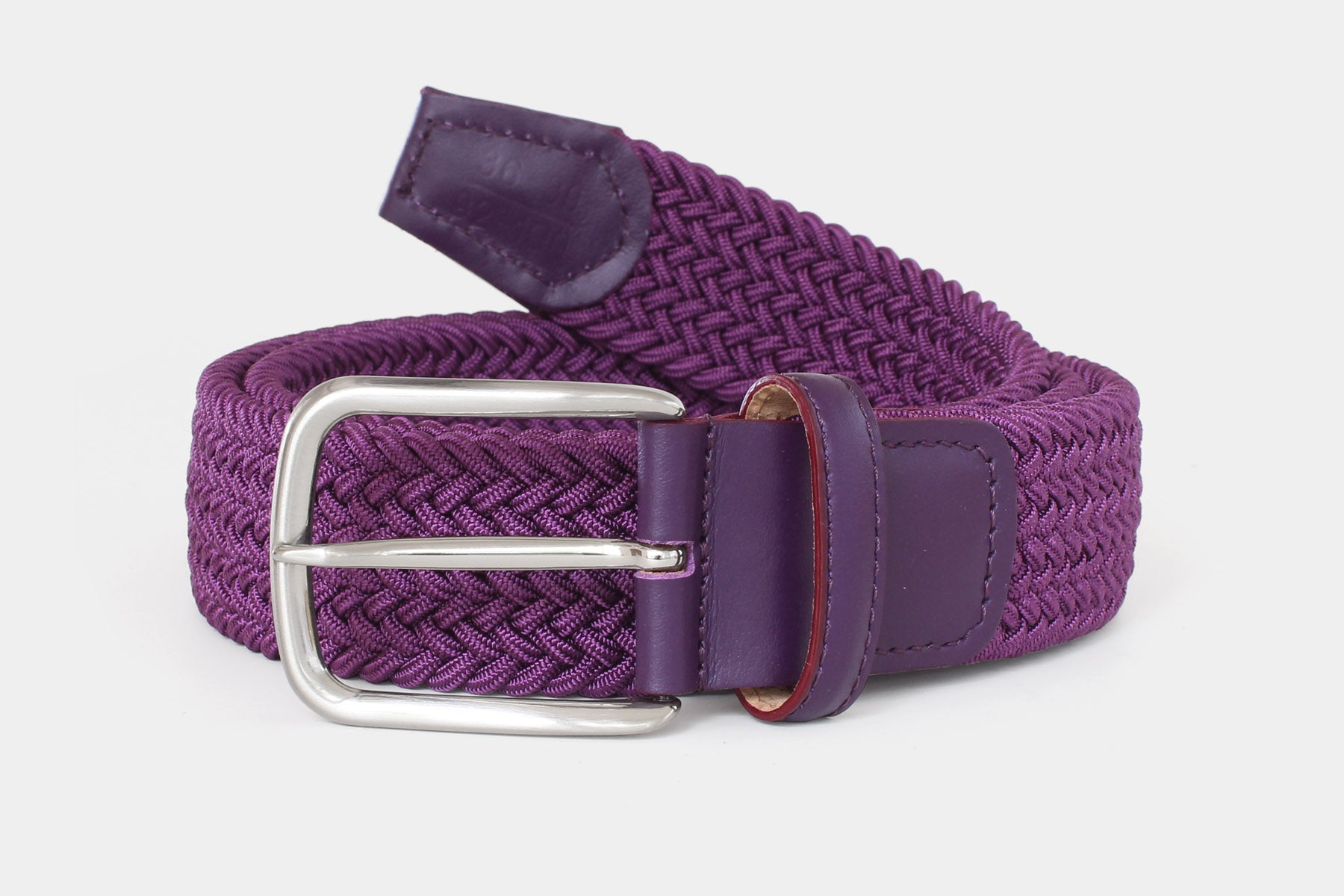 1005 Purple - woven elastic