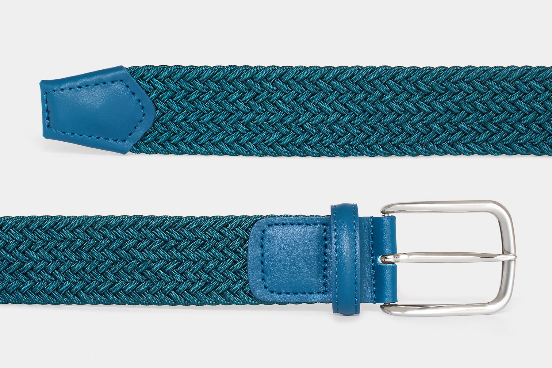 1005 Petrol - woven elastic