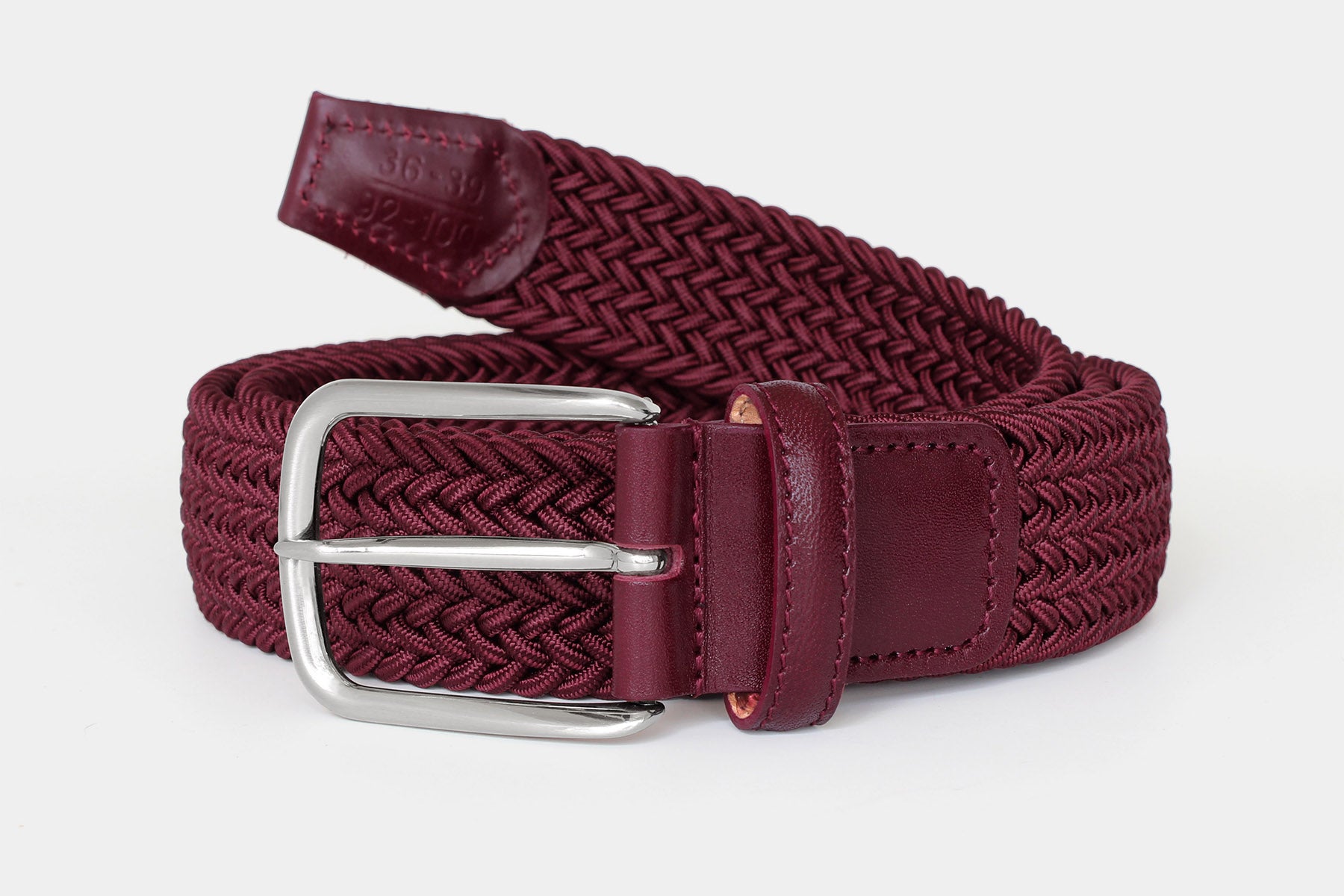 1005 Bordeaux - woven elastic