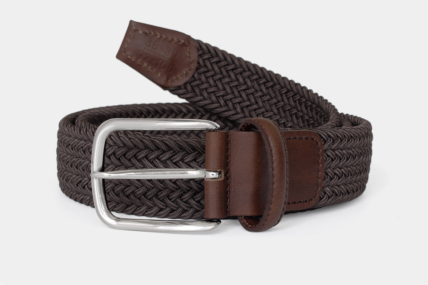 1005 Brown - woven elastic