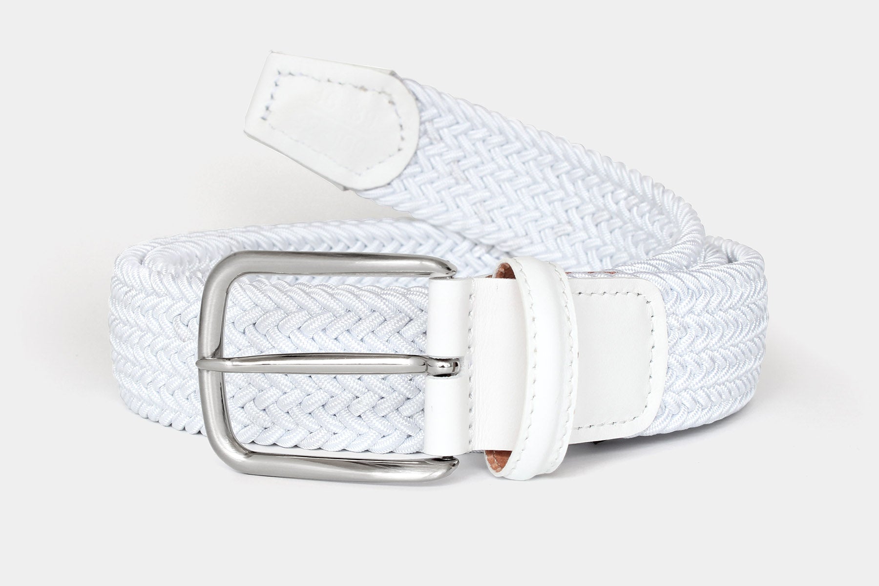 1005 White - woven elastic