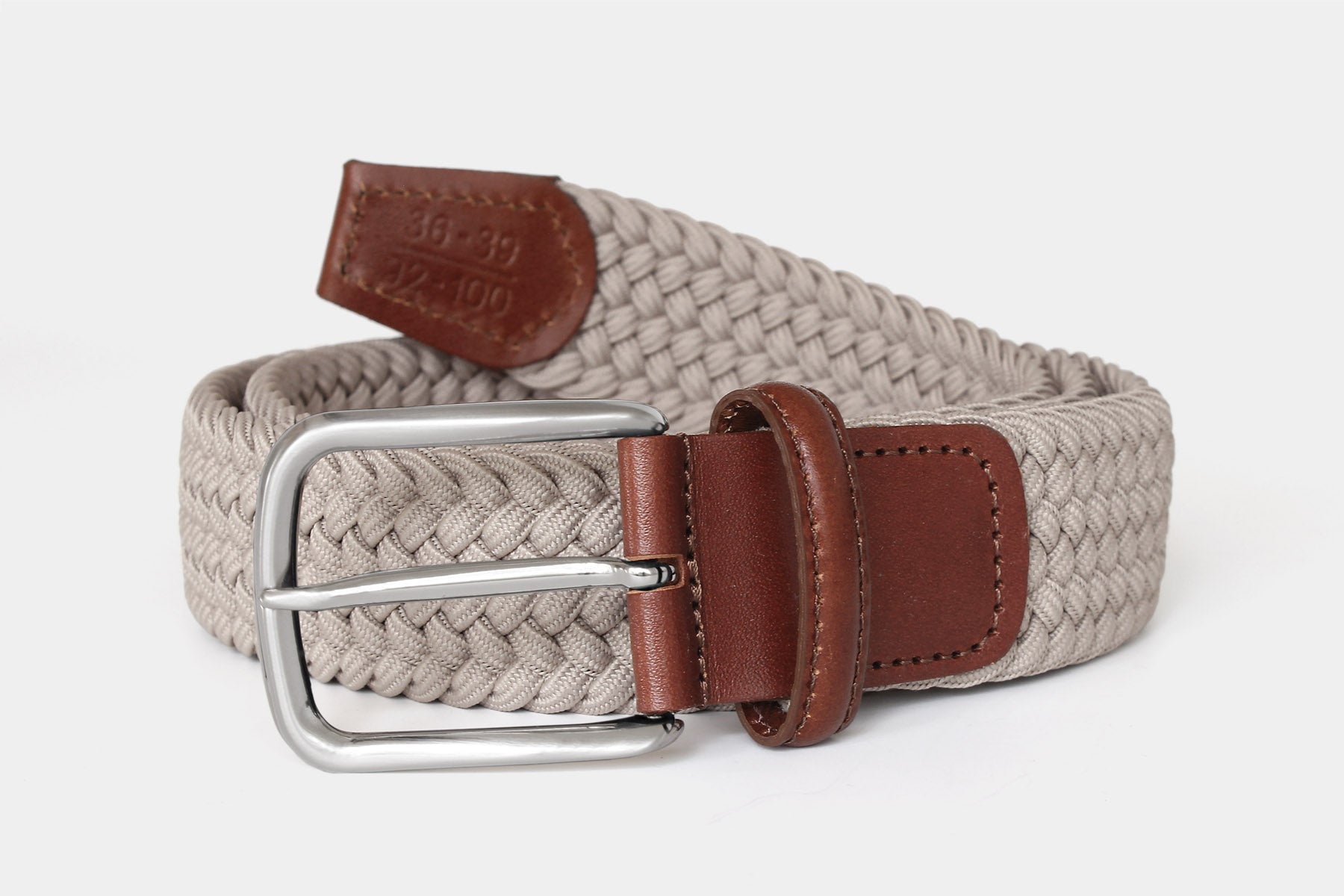 1090 Beige - woven elastic