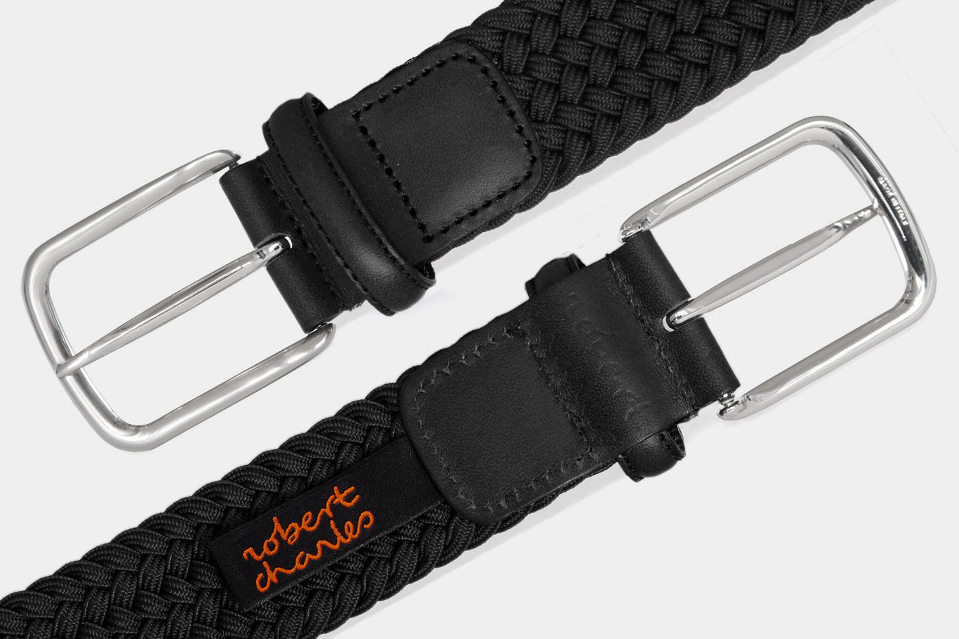 1090 Black - woven elastic