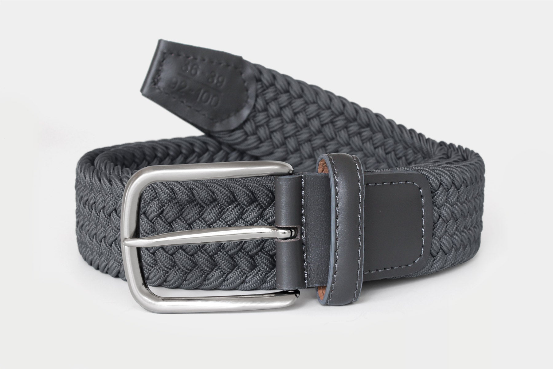 1090 Grey - woven elastic
