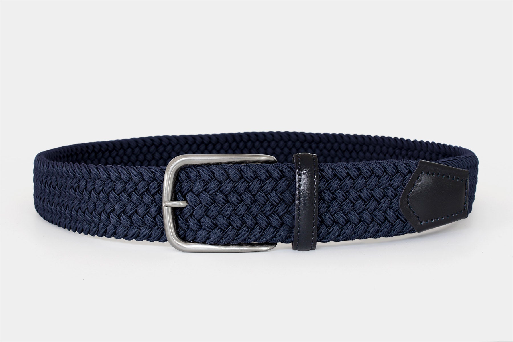 1090 Navy - woven elastic
