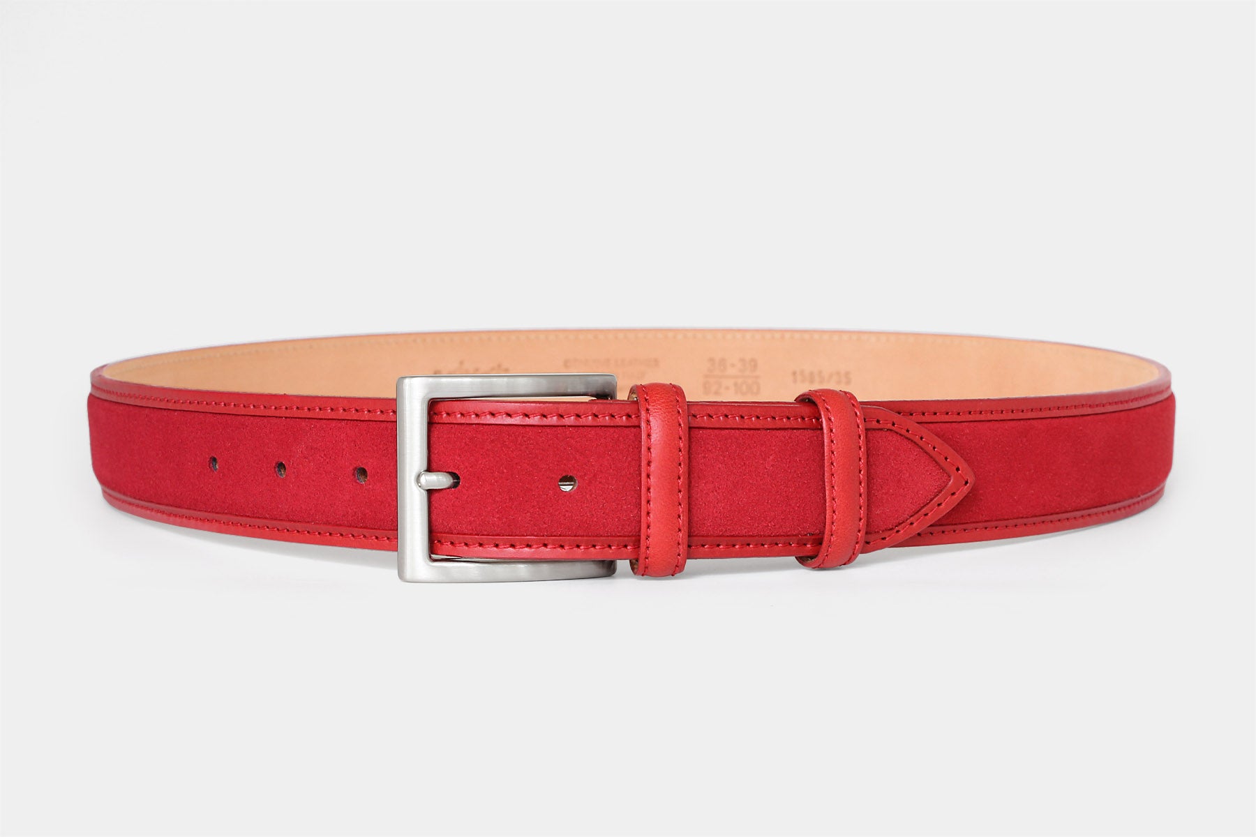 1585 Red - Suede