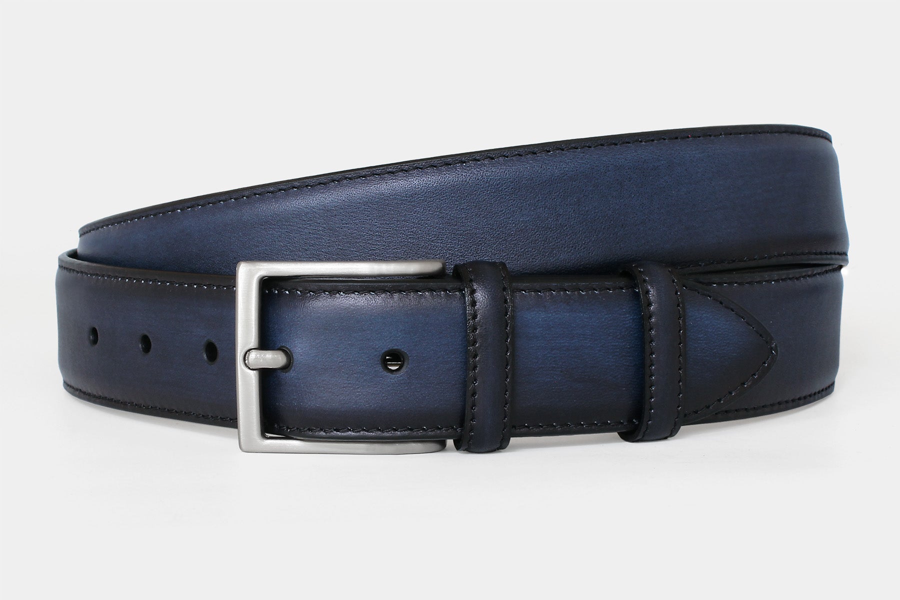 1725 Blue – Handpainted Leather